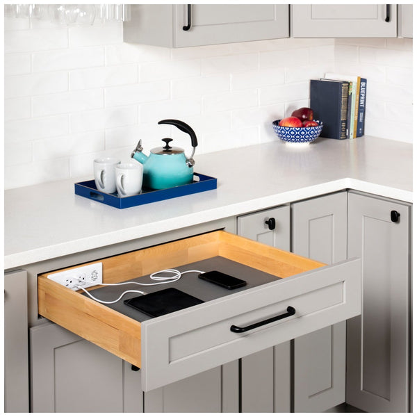 Charging Drawer with In-Drawer Outlets