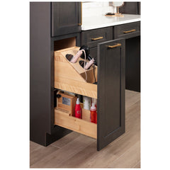 'No Wiggle' Powered Vanity Pullout