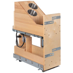'No Wiggle' Powered Vanity Pullout