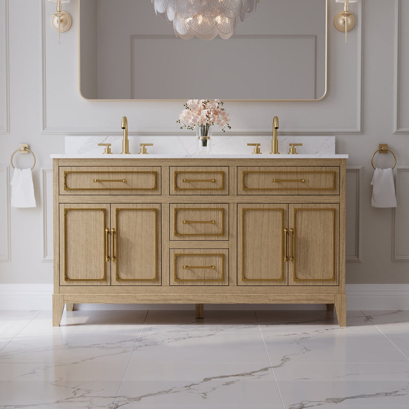 Steel Oak Vanity