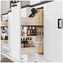 'No Wiggle' Soft-close Vanity Cabinet Pullout