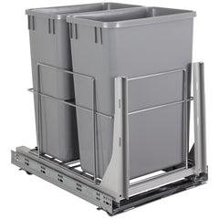 Wire Trashcan Pullout with Soft-close Slides