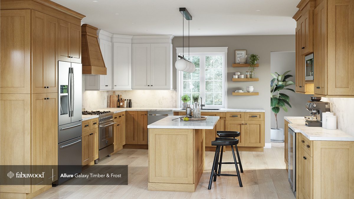 Fabuwood Galaxy Kitchen in Timber & Frost