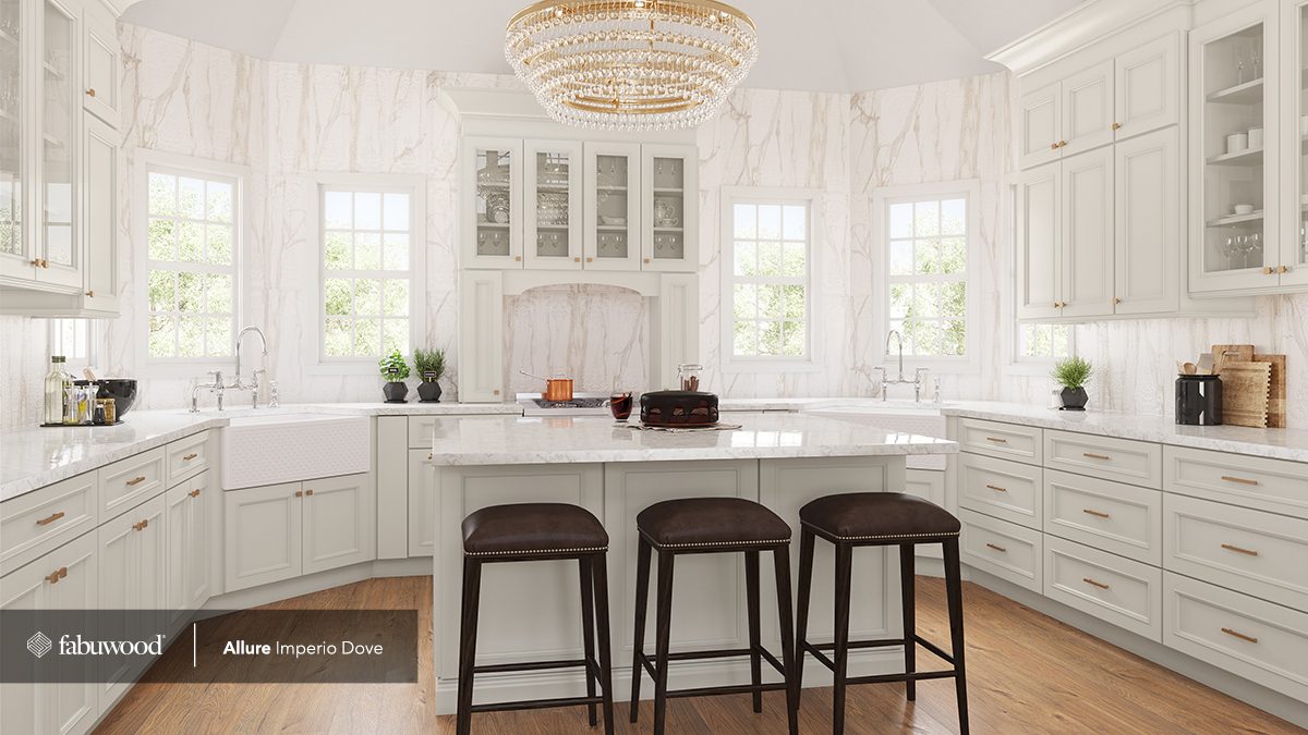 Fabuwood Imperio Kitchen in Dove