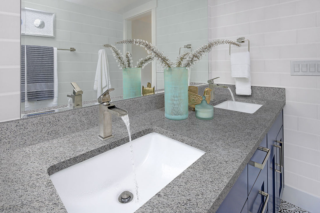 Ceara White Granite countertop in a kitchen