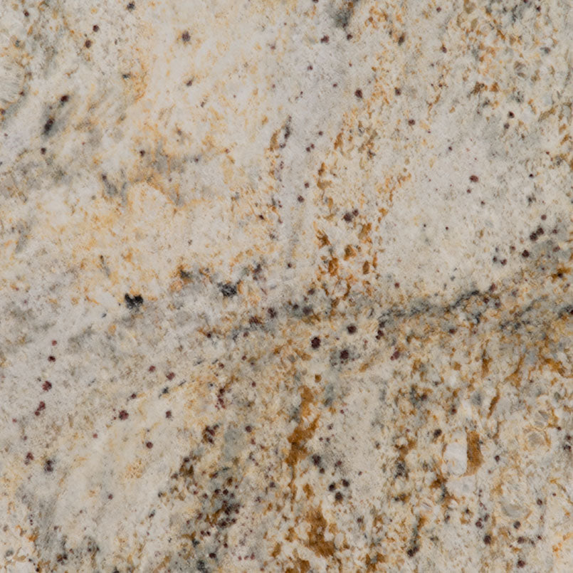 Colonial Cream Granite countertop slab detail