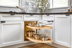Girasolo with Wood Classic Shelves Blind Corner Optimizer w/ Soft-Close