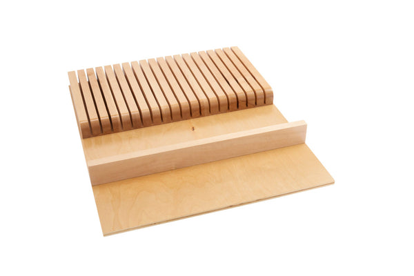 Wood Knife Block Insert