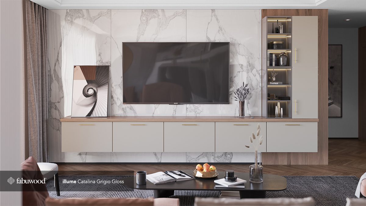 Fabuwood Catalina Kitchen in Carbone Matte