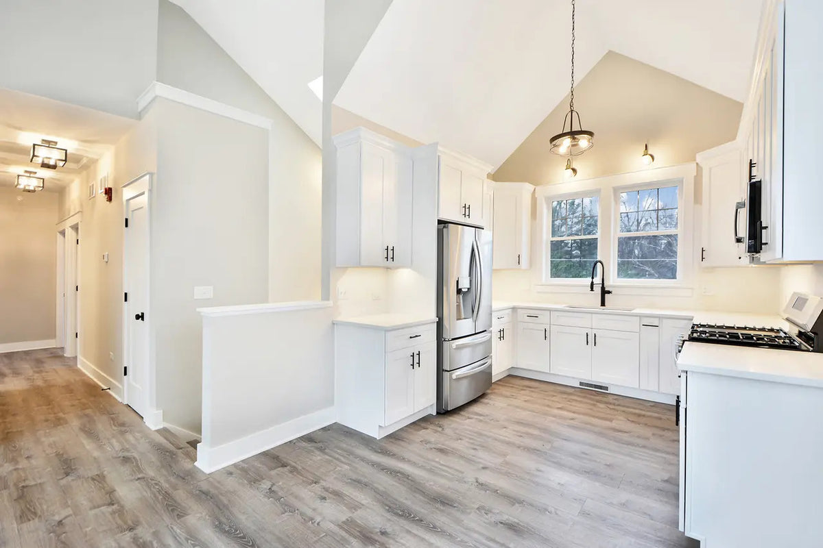 Shaker White Kitchen in Lake Zurich, IL
