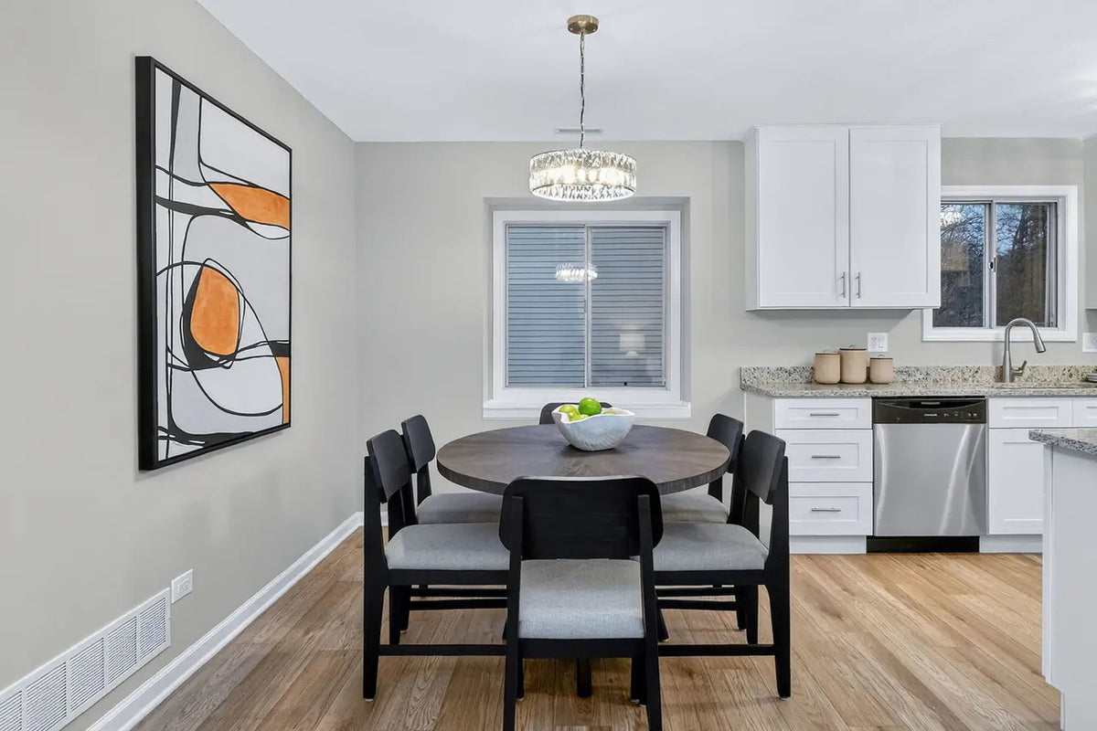 Shaker White Kitchen in Naperville, IL
