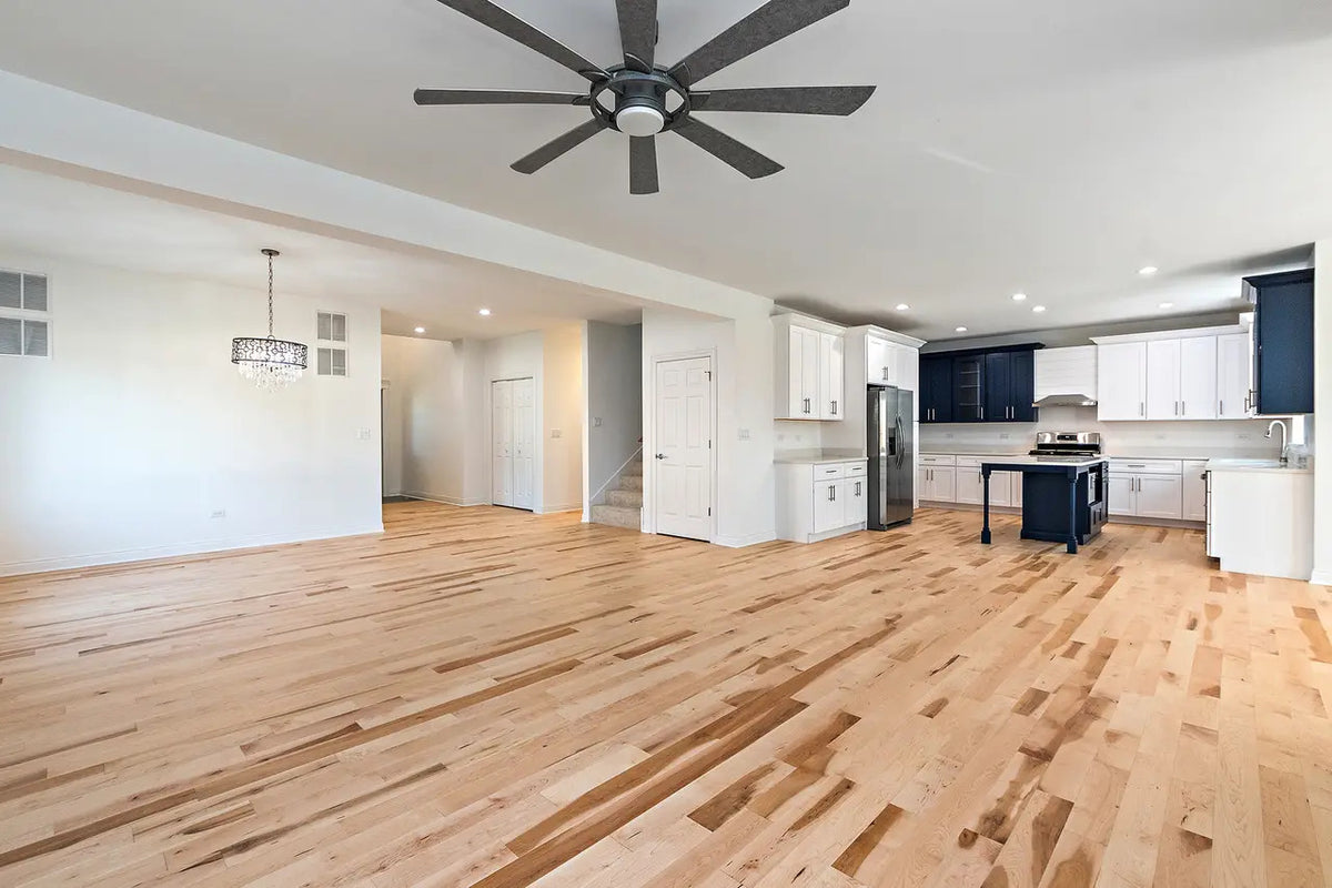 Light Gray, Shaker Navy & Shaker White Kitchen in Oak Lawn, IL