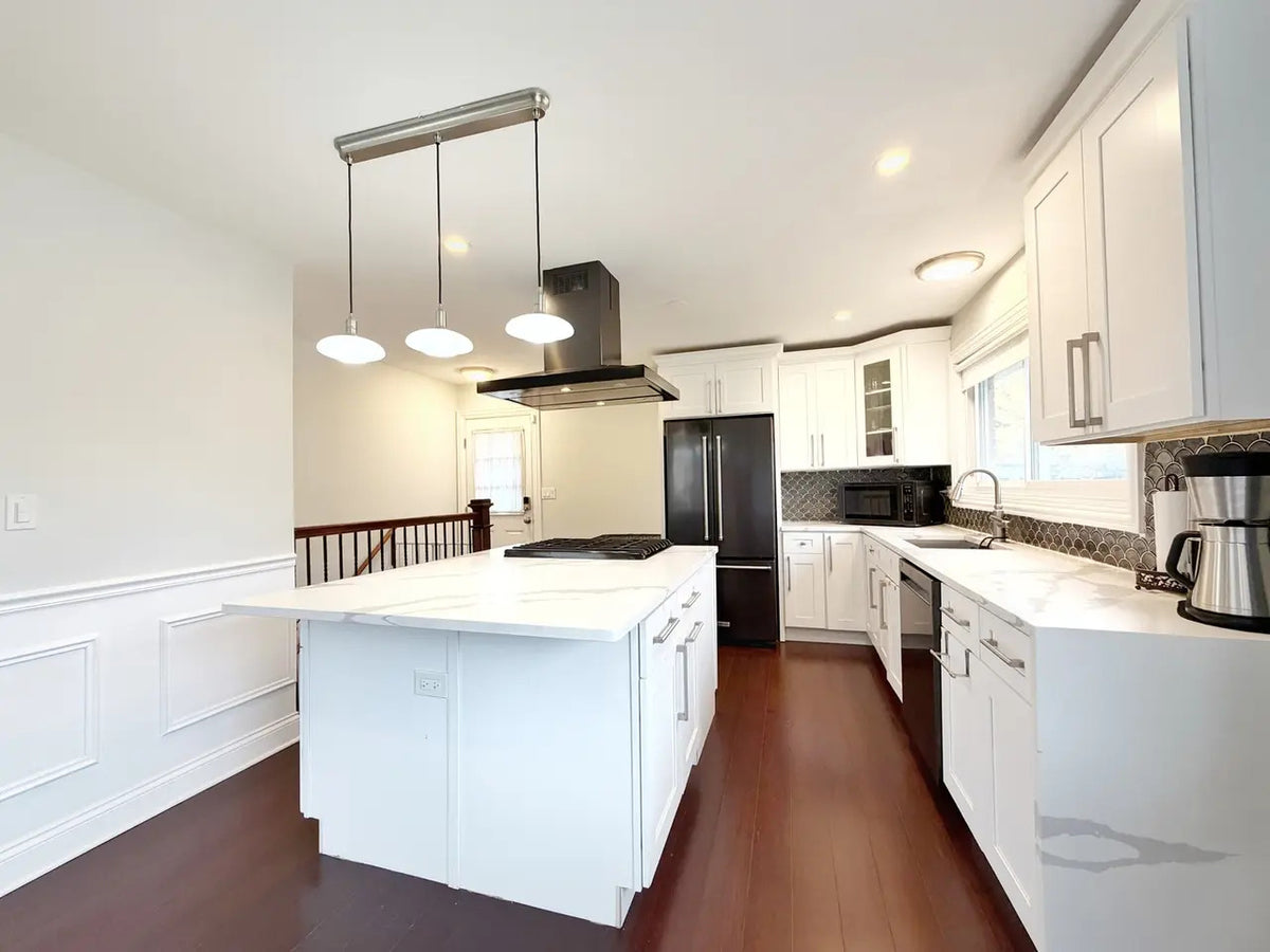 Shaker White Kitchen in Mount Prospect, IL