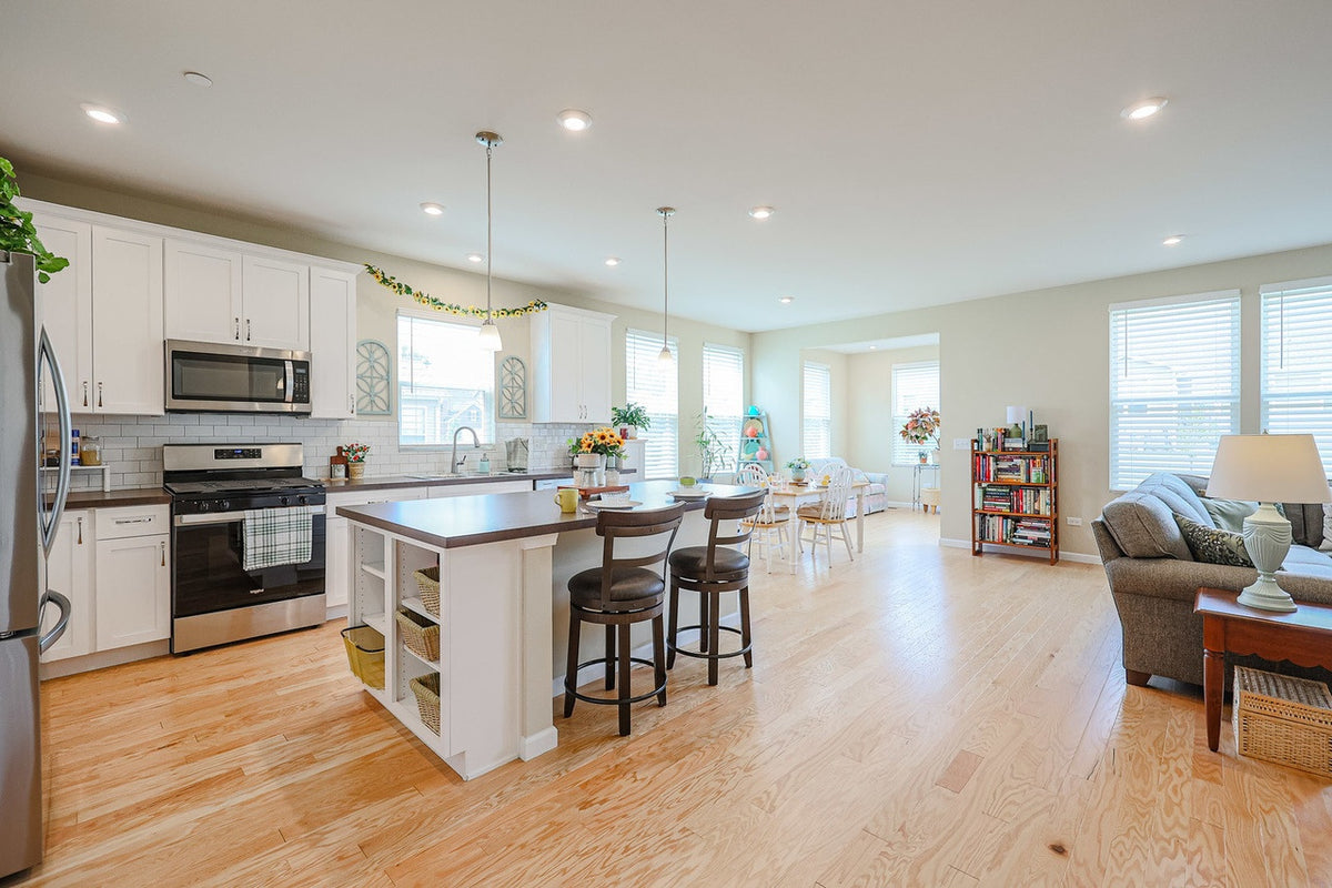 Shaker White Kitchen in Addison, IL