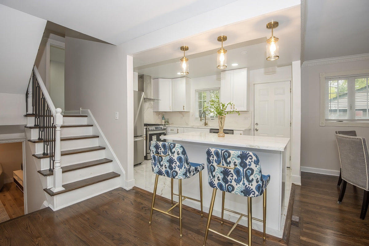 Shaker White Kitchen in Glenview, IL