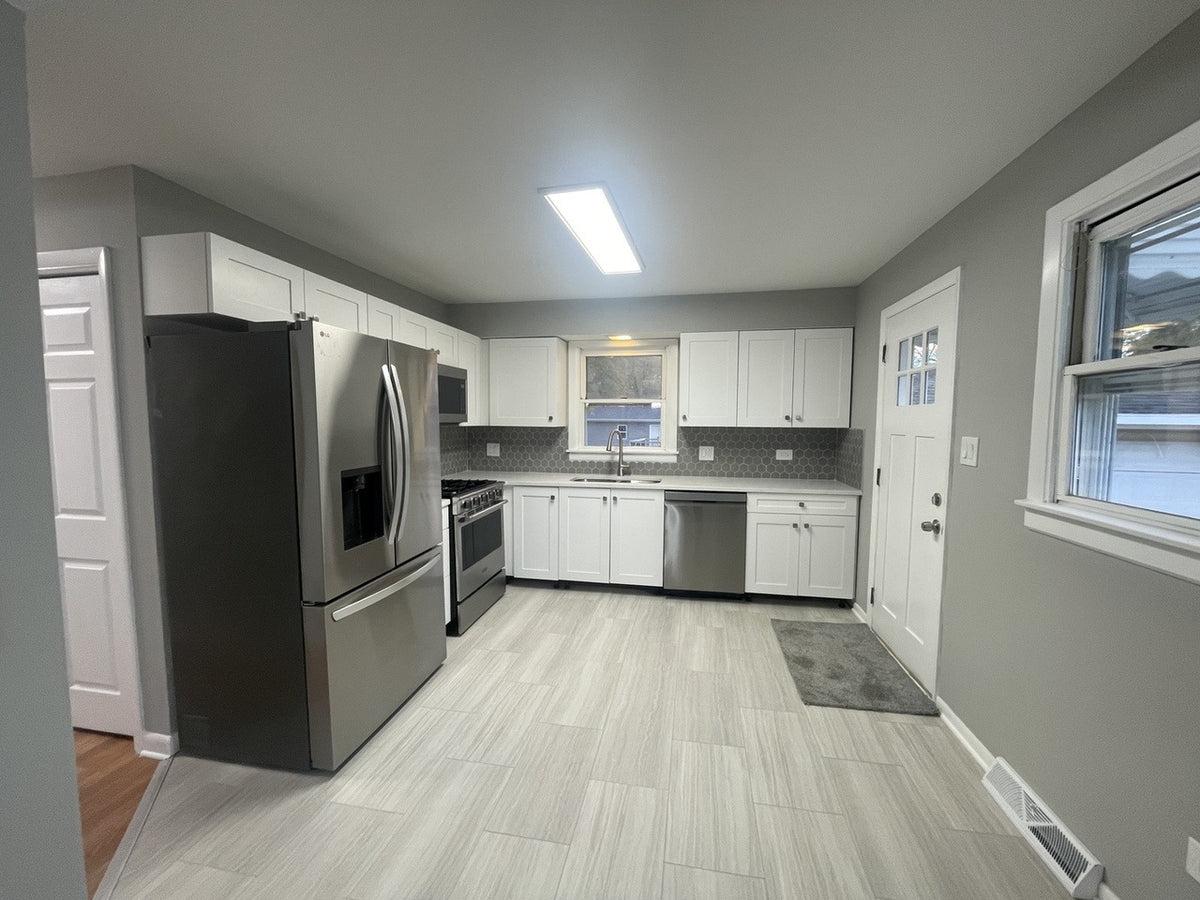 Shaker White Kitchen in Darien, IL